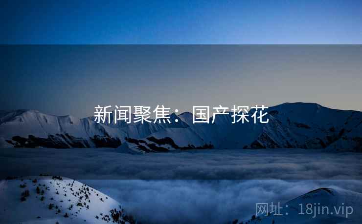 新闻聚焦：国产探花