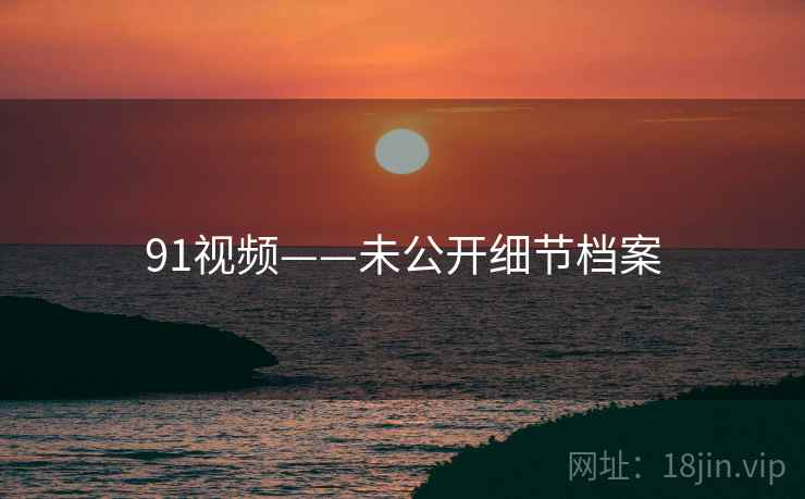 91视频——未公开细节档案